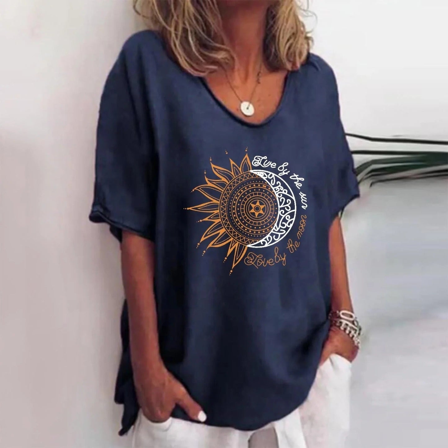 Damen Oversize-Shirt aus Rose