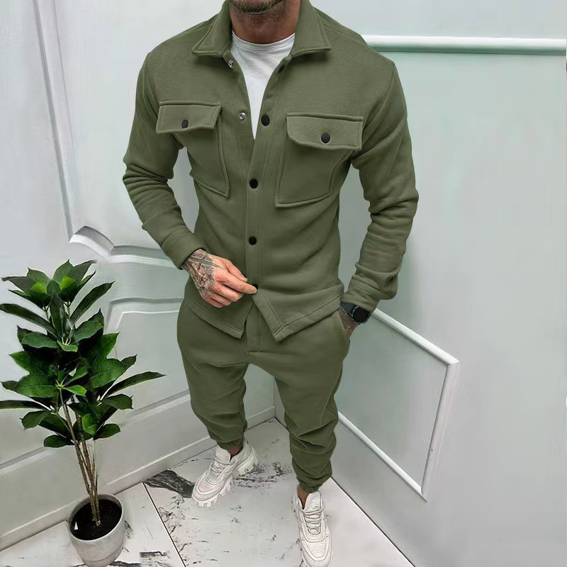 Baumwoll-Set für Herren, bequem geschnitten
