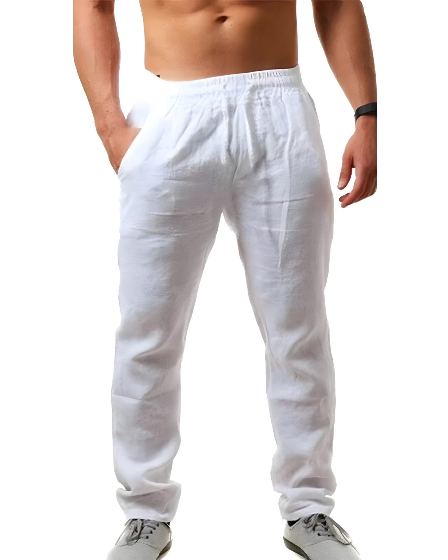 Leinenhose für Herren - Legerer Schnitt