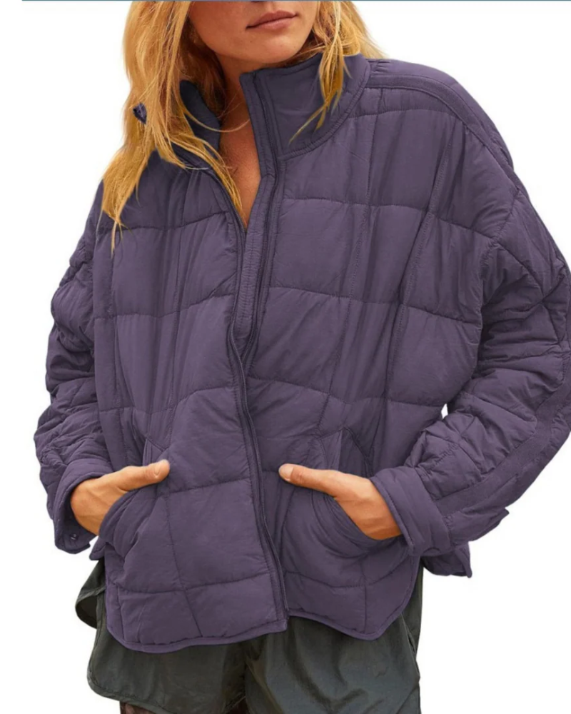 ModeGeist | Leichtgewicht Kompakt Reißverschluss Pufferjacke