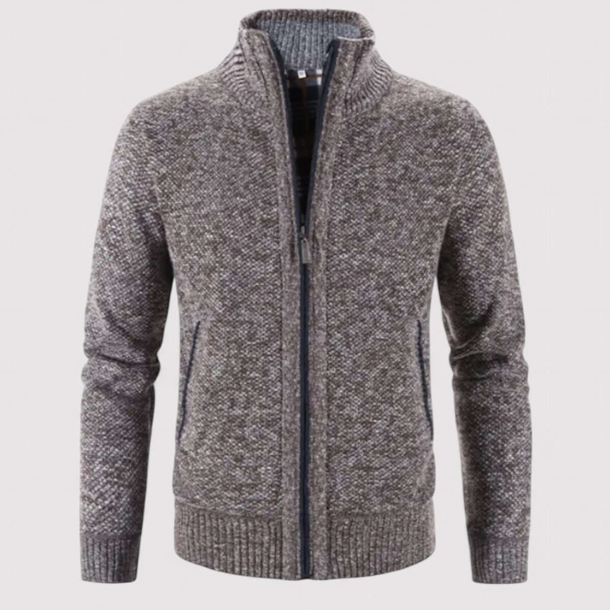 ModeGeist | Herren Ganzjahres-Woll-Cardigan