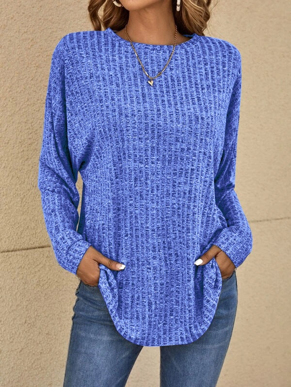 Lässiger Langarm-Pullover von Elizabeth