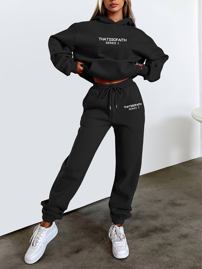 ModeGeist | Zweiteiliges Loungewear Satz mit Print