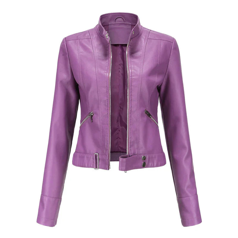 ModeGeist | Edle Leder Jacke Damen