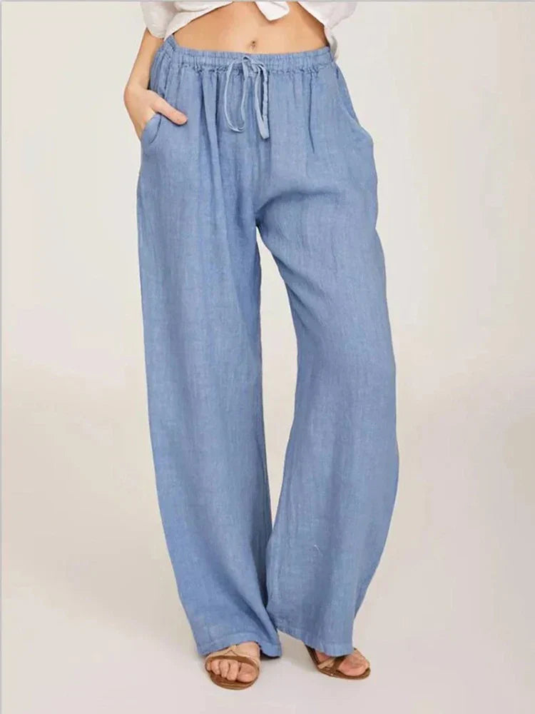 Leinenhose aus Baumwolle, Virginia