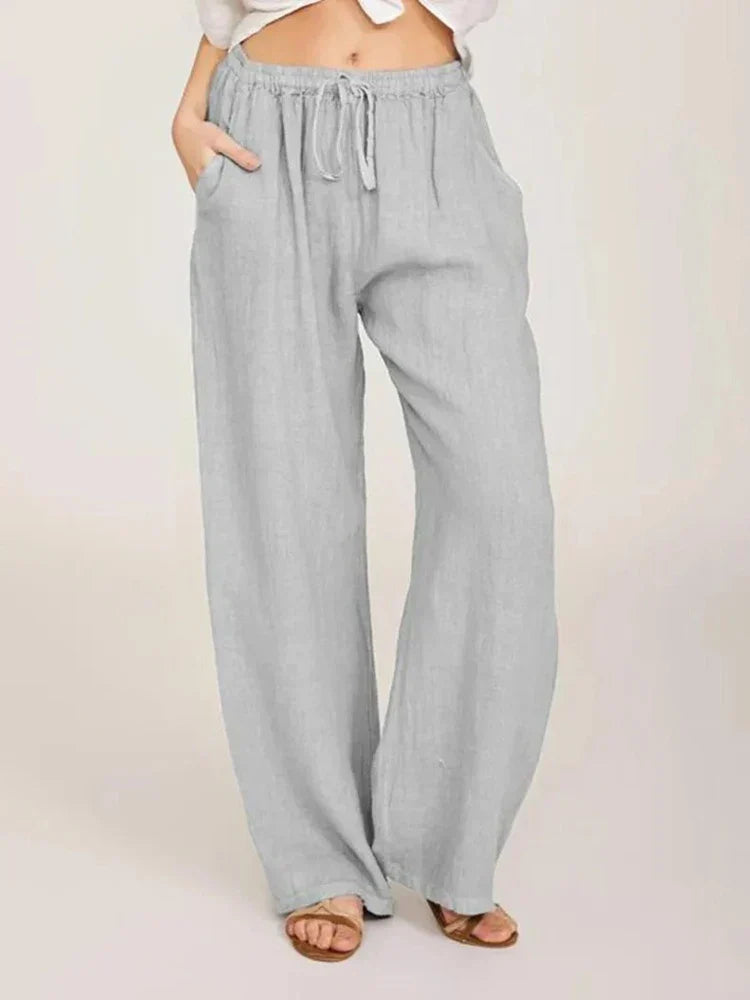 Leinenhose aus Baumwolle, Virginia