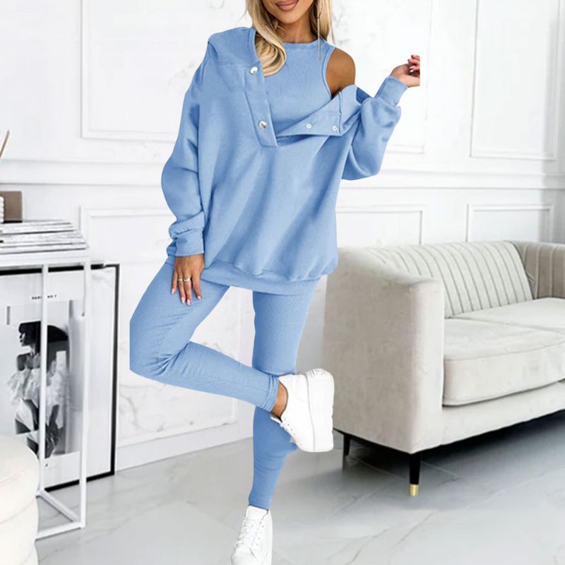 ModeGeist | Stylisches Streetwear Satz [Top, Jacke & Hose]