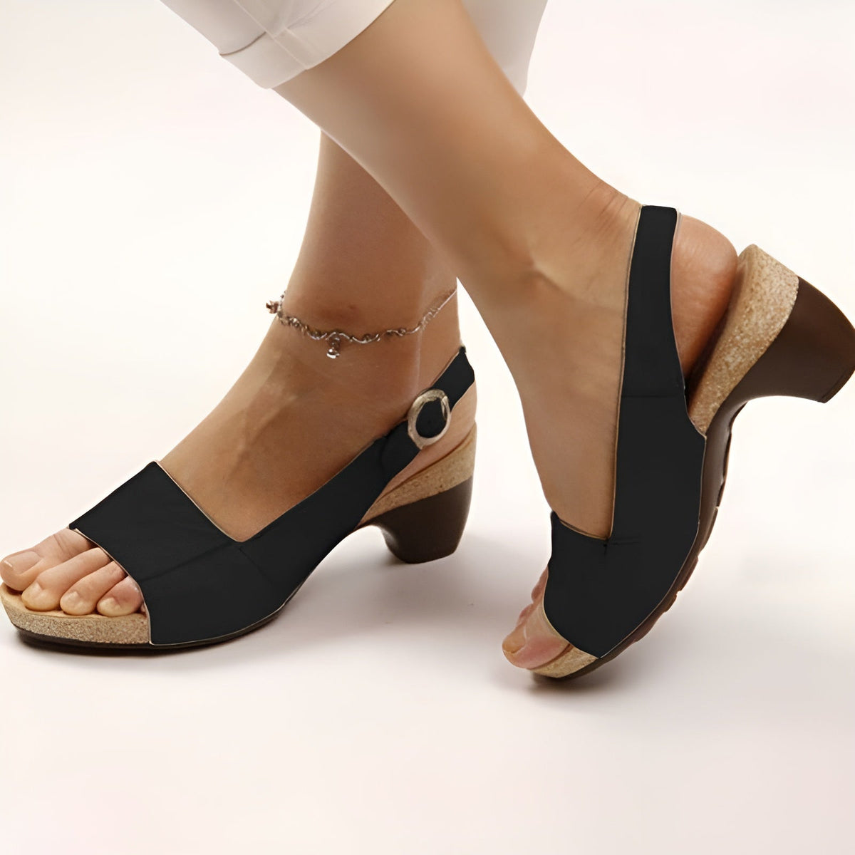 Komfortable und elegante orthopädische Sandalen für Damen