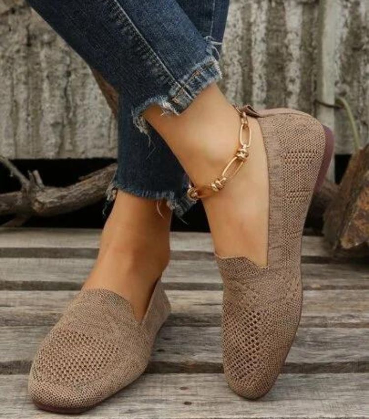 Alara Orthopädische flache Schuhe mit Anti-Rutsch-Sohlen