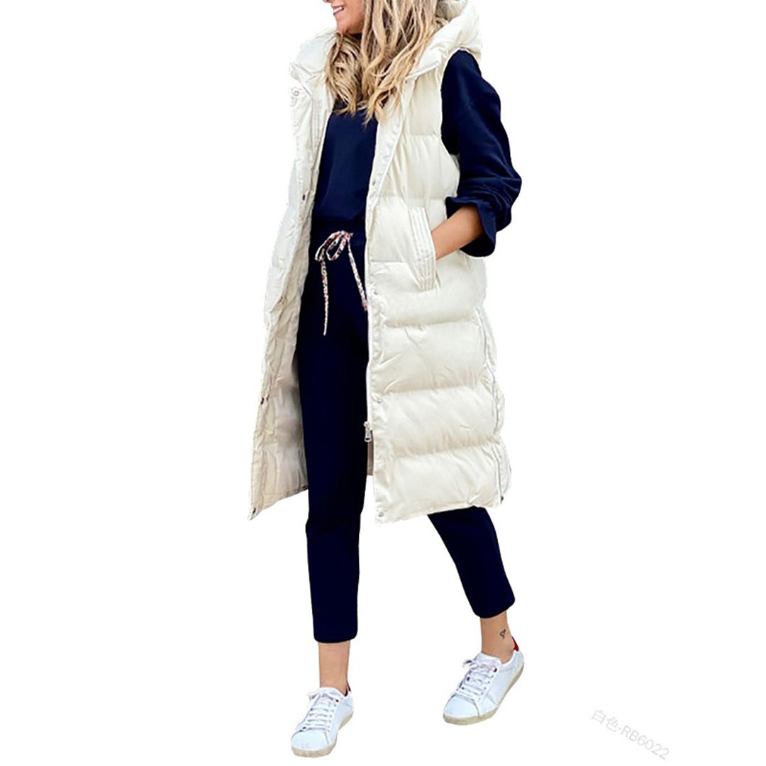 ModeGeist | Ärmellose Herbstjacke