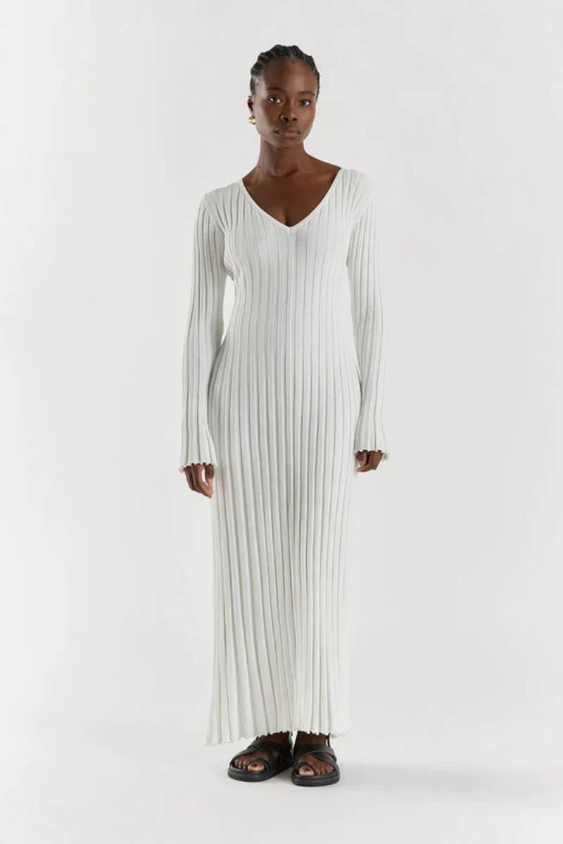 Strickkleid Alina mit langen Ärmeln