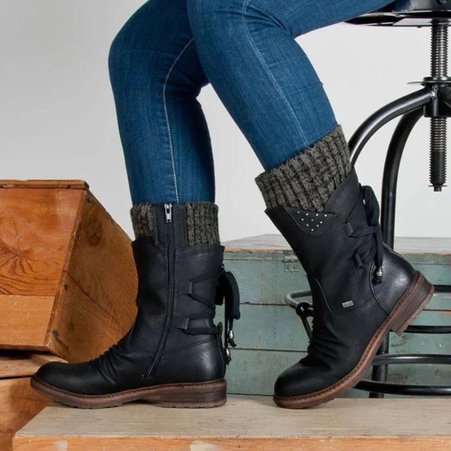 Stylische und warme Winterstiefel Alise
