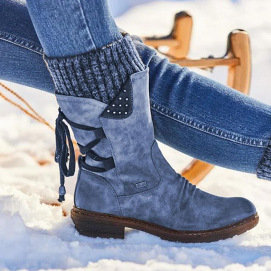 Stylische und warme Winterstiefel Alise