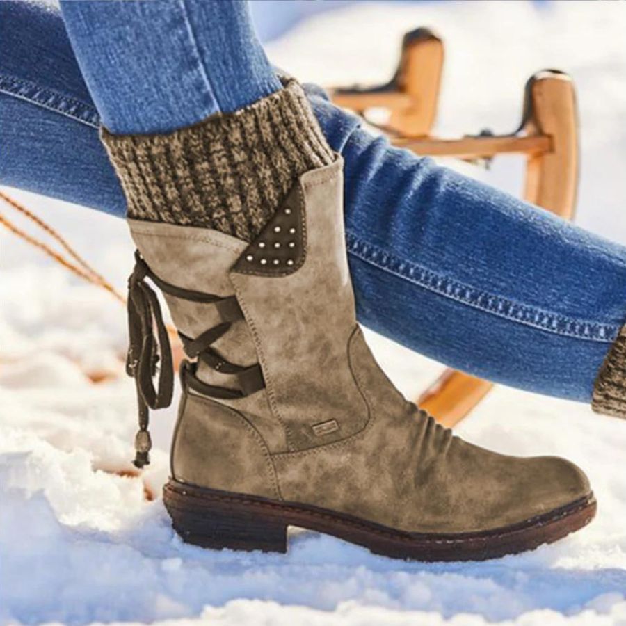 Stylische und warme Winterstiefel Alise
