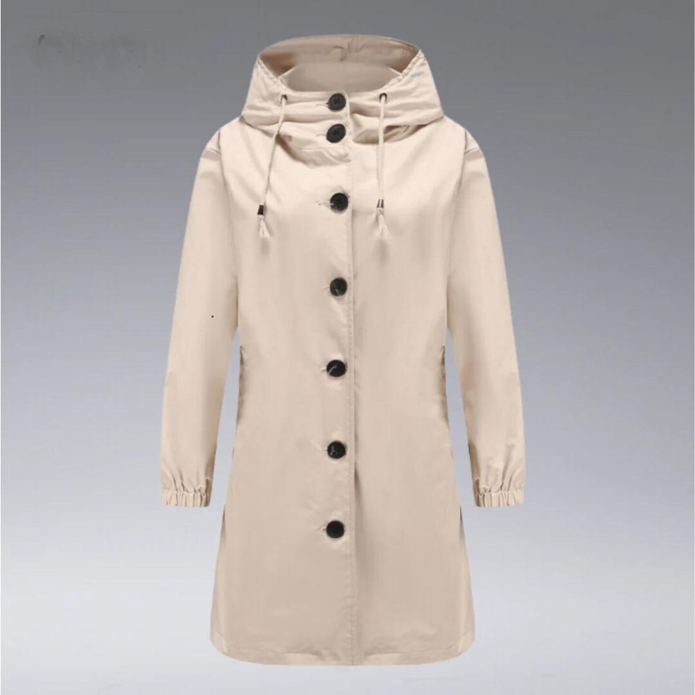 Elegantes Damen Windbreaker-Mantel - Alke