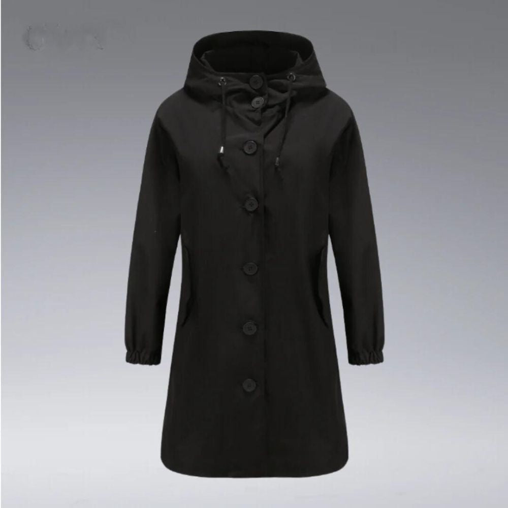 Elegantes Damen Windbreaker-Mantel - Alke