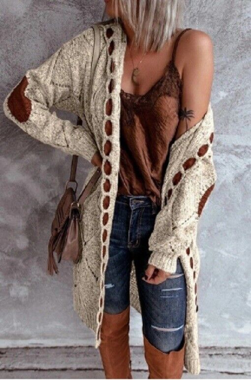 ModeGeist | Strickjacke Lang & Stilvoll