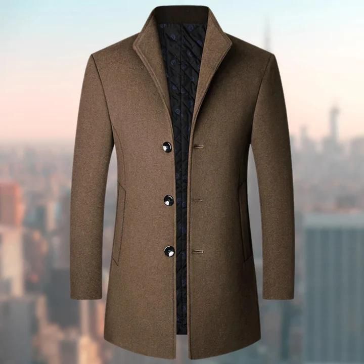 Elegantes Herren-Langmantel Modell Arend