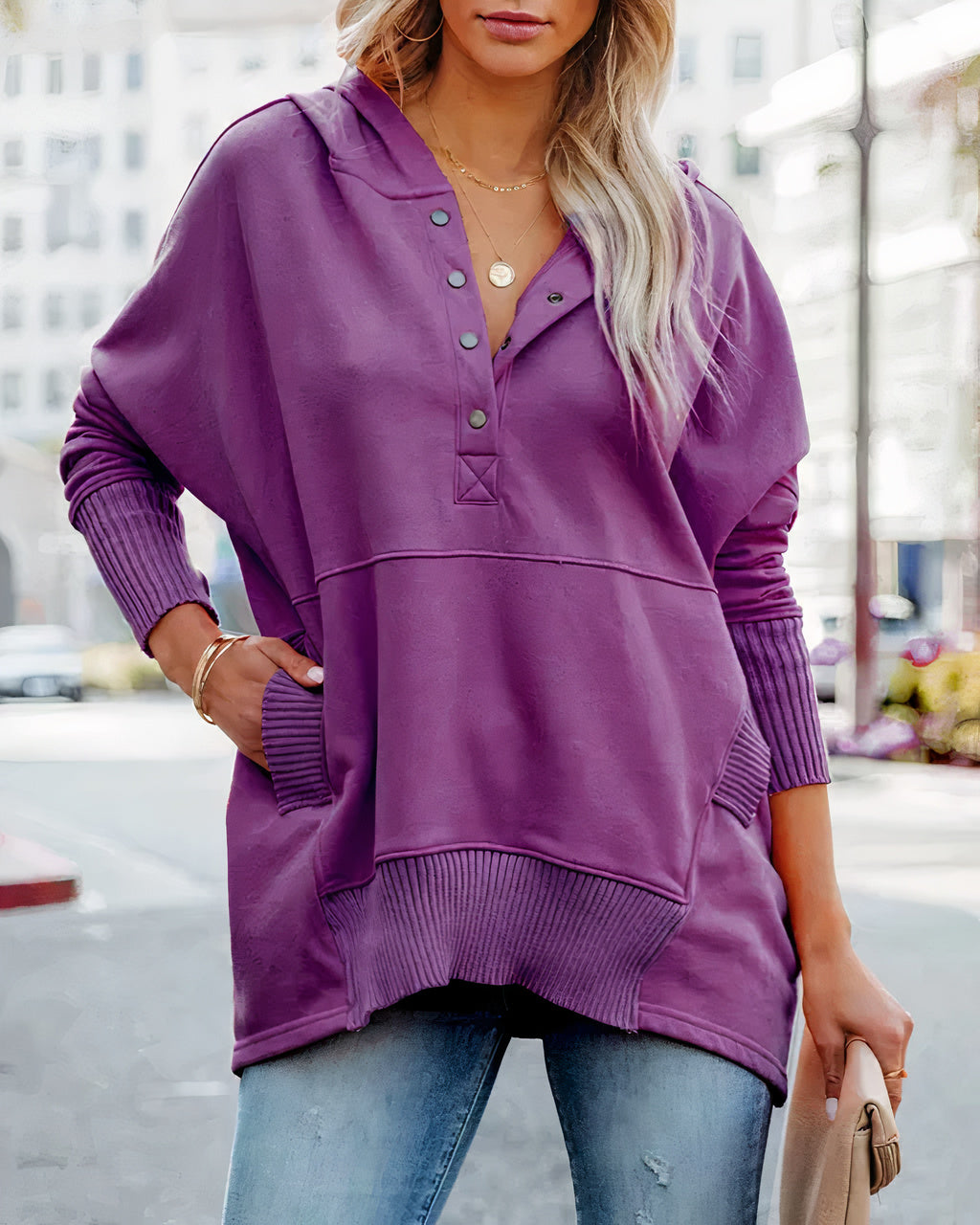 Bequemer Damen-Hoodie Arlet