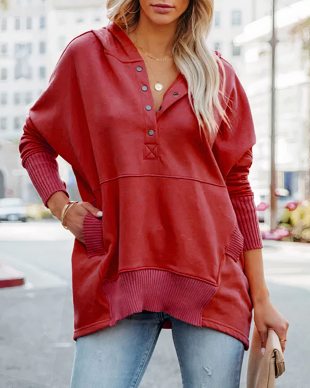 Bequemer Damen-Hoodie Arlet