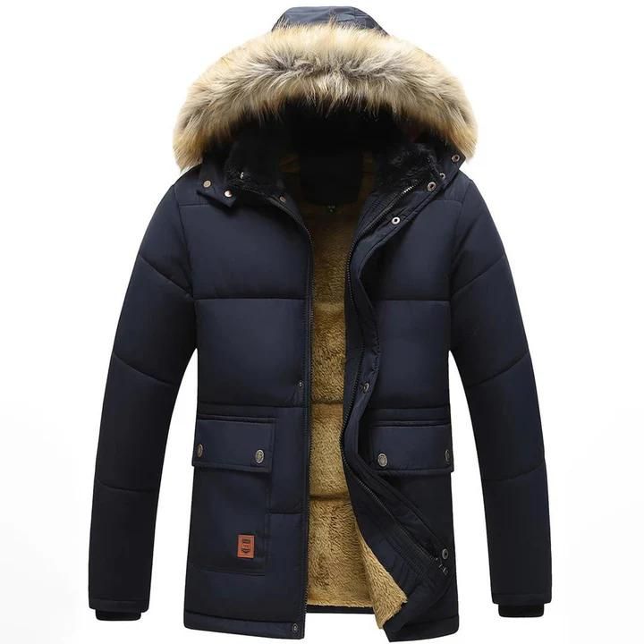 Männer-Parka mit Fellkragen - Modell Artur