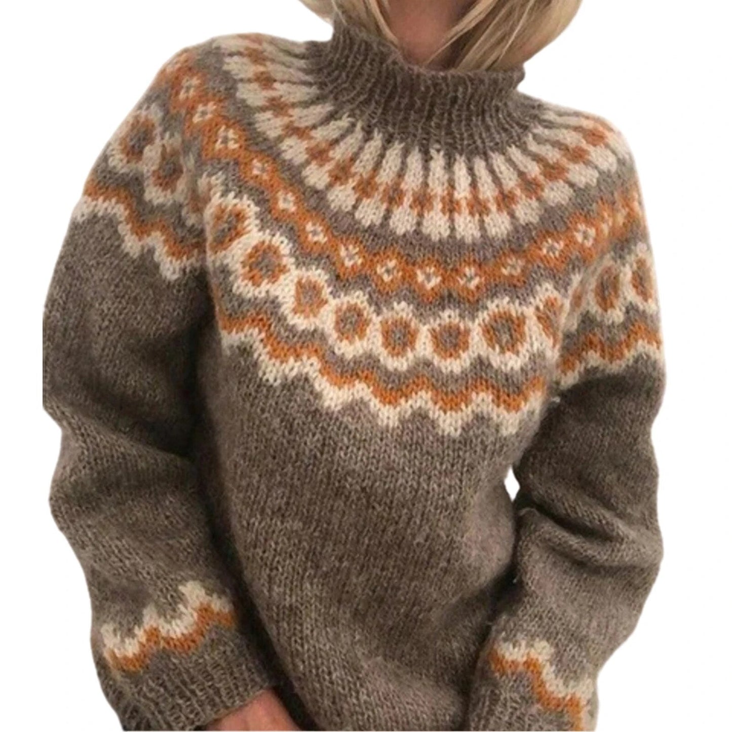 Damen-Rollkragenpullover Athena