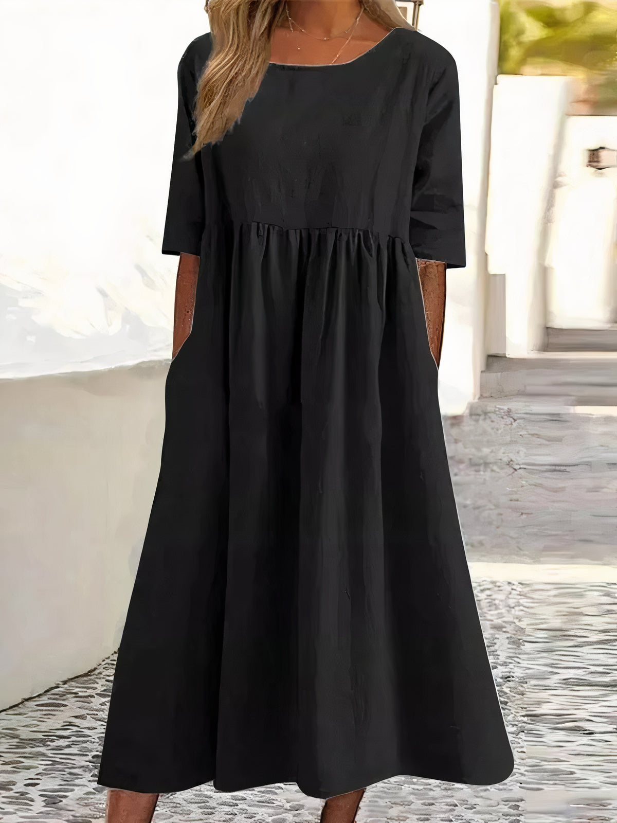 Aura Baumwollkleid