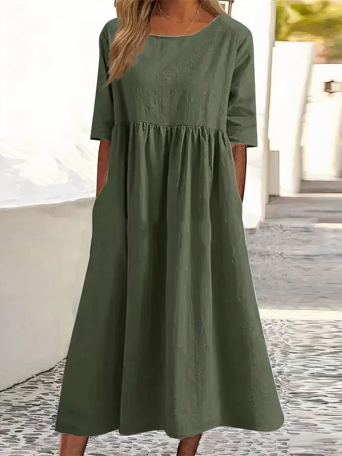 Aura Baumwollkleid