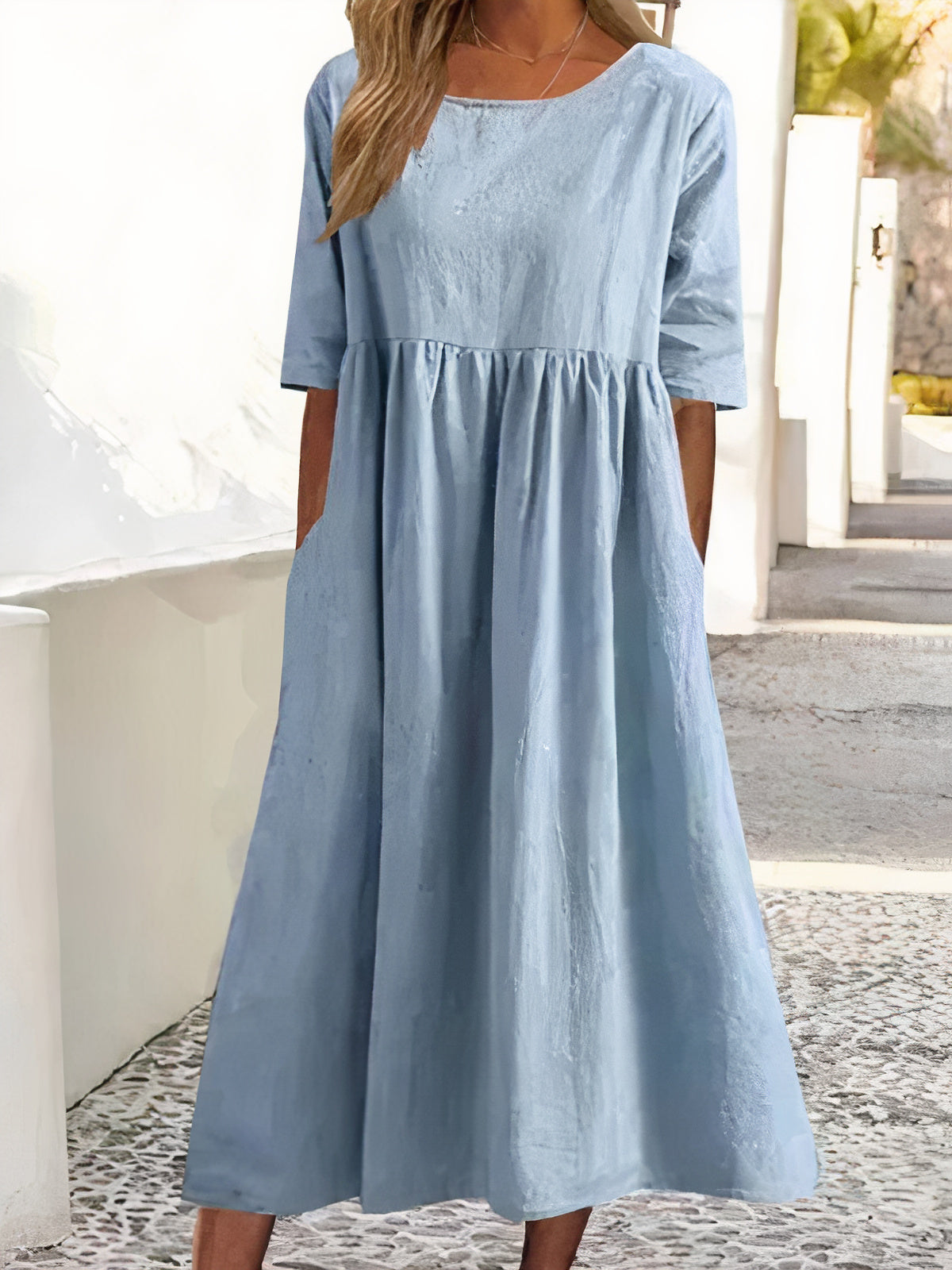 Aura Baumwollkleid