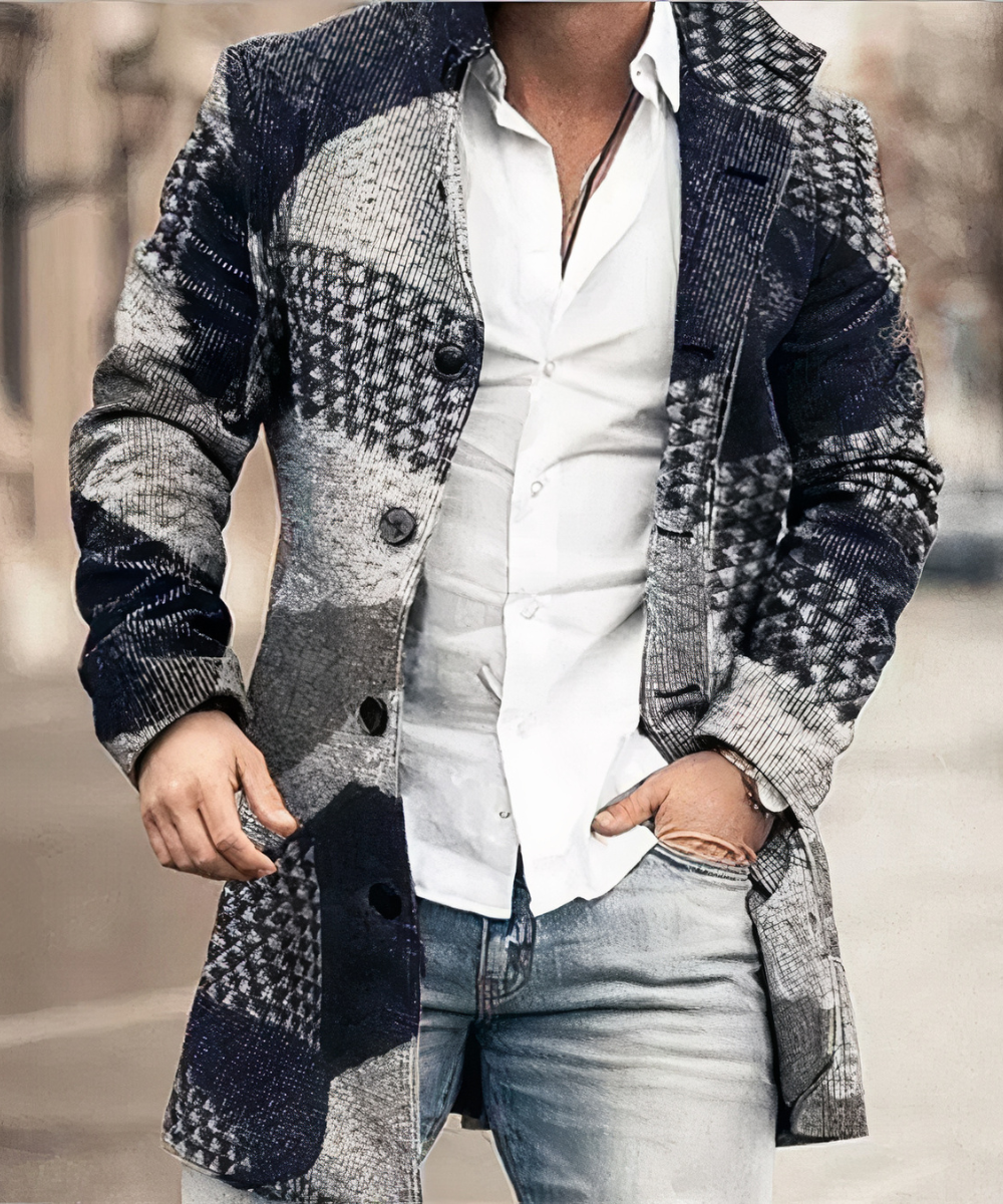 ModeGeist | Schicker Trenchcoat für Herren