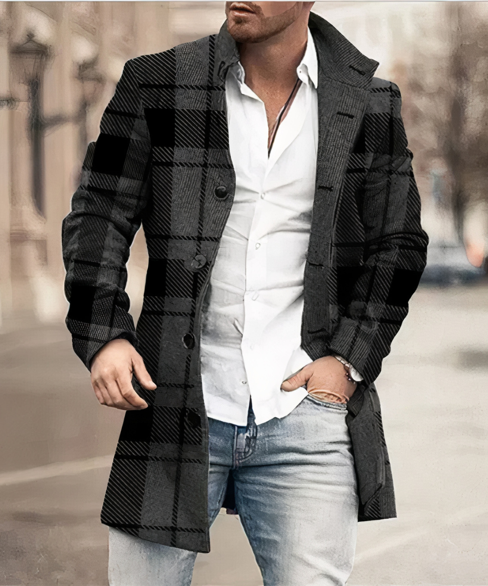 ModeGeist | Schicker Trenchcoat für Herren