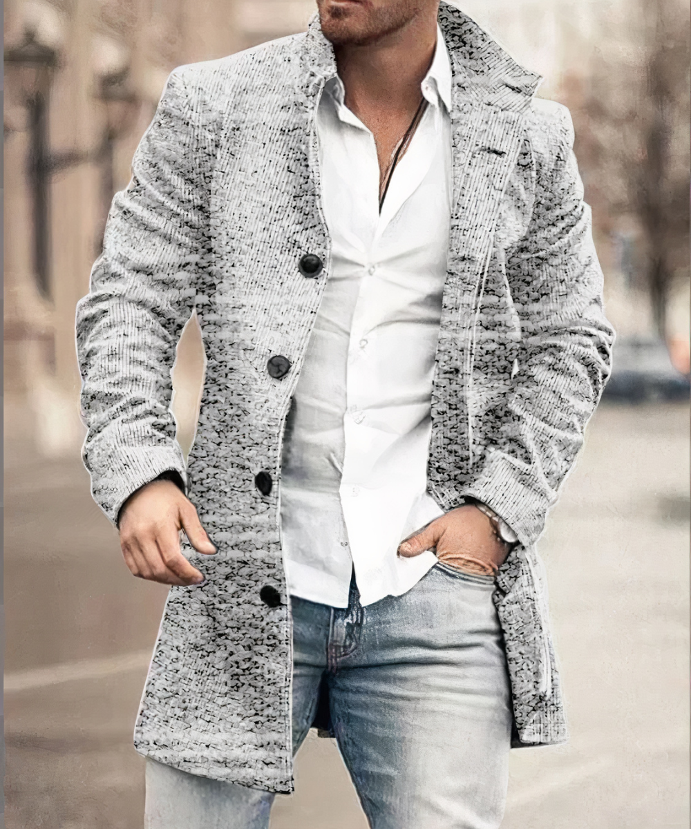 ModeGeist | Schicker Trenchcoat für Herren