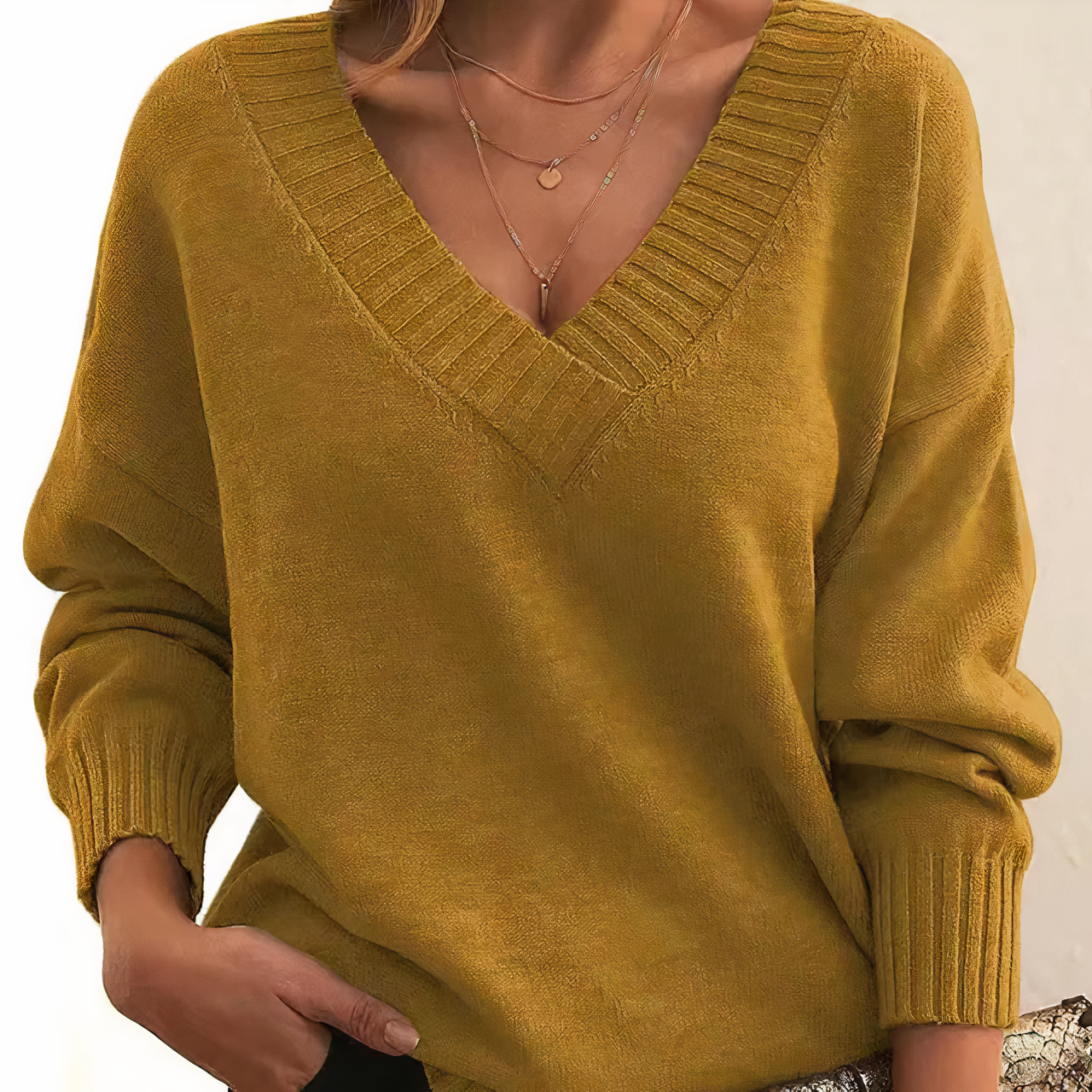 Chrysanta - Luxus-Kaschmirpullover für kaltes Wetter