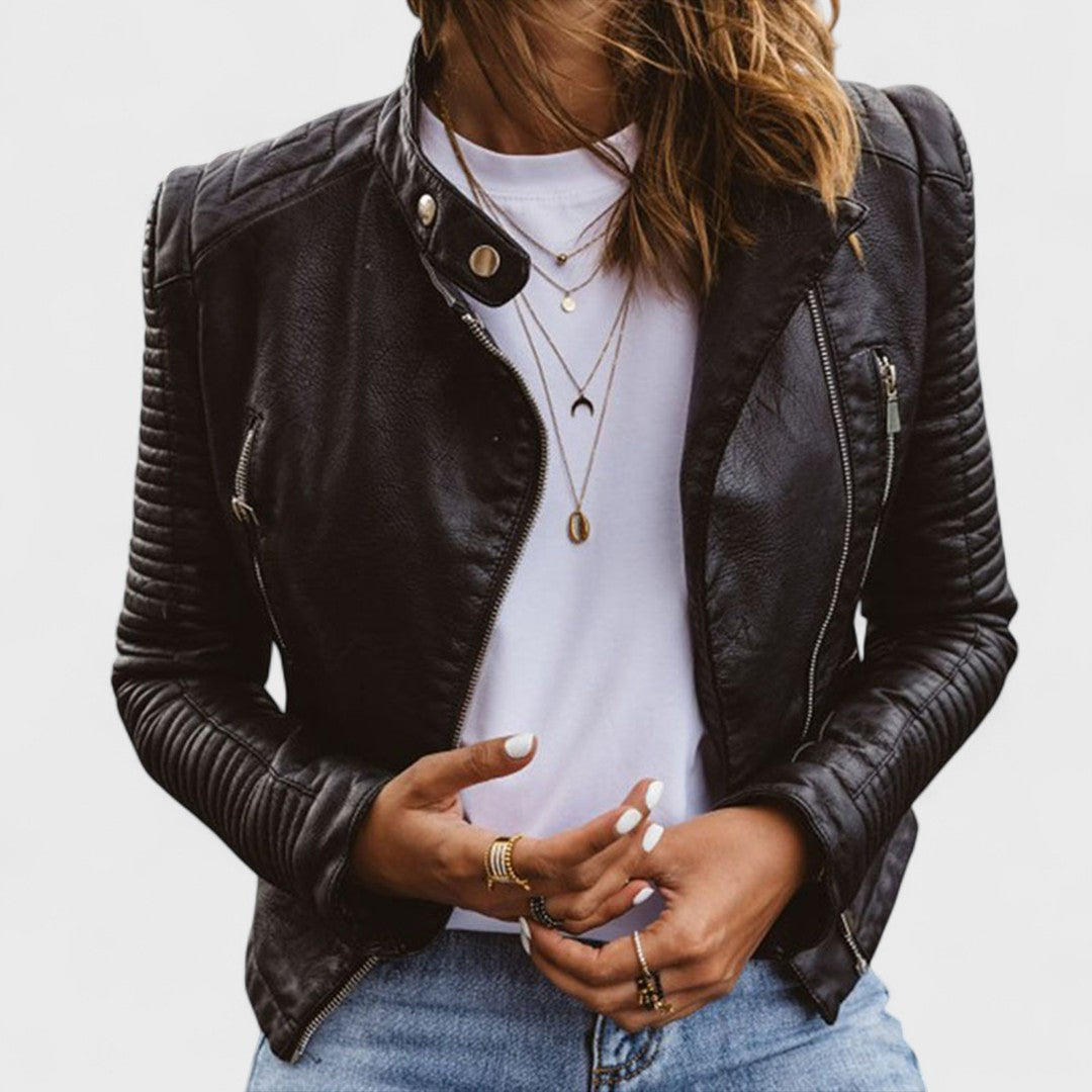 MODEGEIST Damen Vielseitige Jacke Tailliert