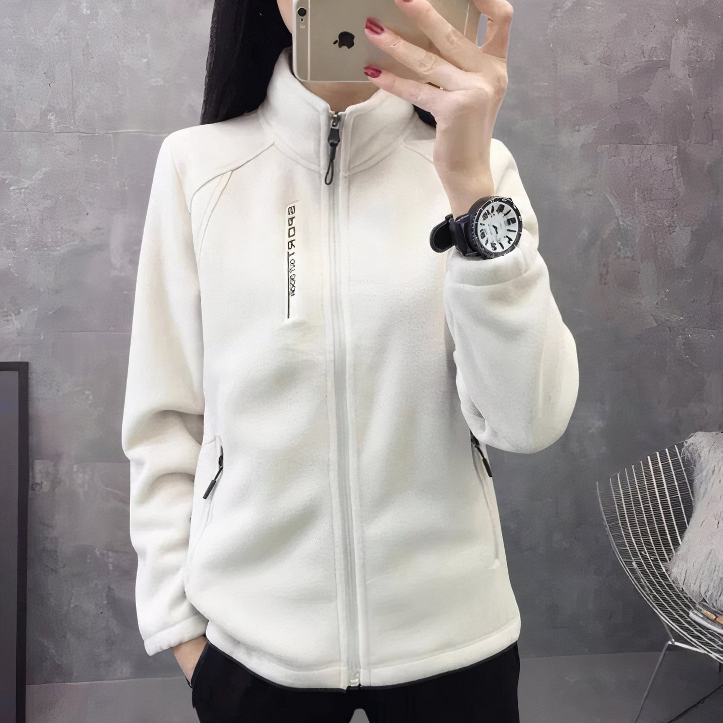 Ava: Sportive Damen Fleecejacke