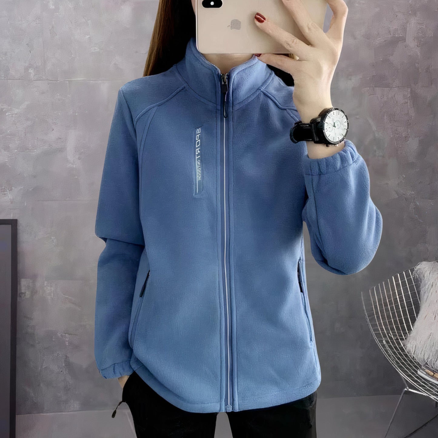 Ava: Sportive Damen Fleecejacke