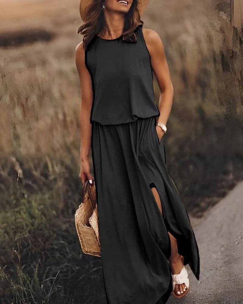 Stilvolles, farbenfrohes Kleid - Ayna