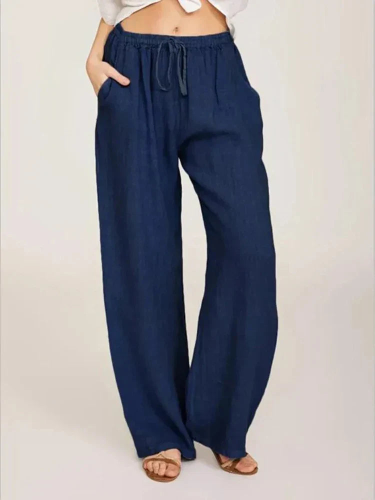Leinenhose aus Baumwolle, Virginia