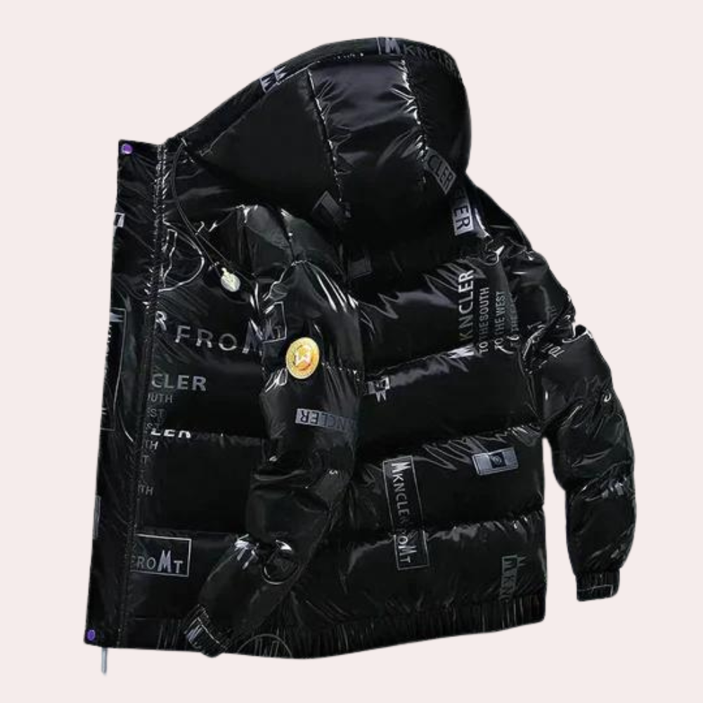 Mäntel für Herren: Elegantes Wintermodell mit Kapuze – Alfred