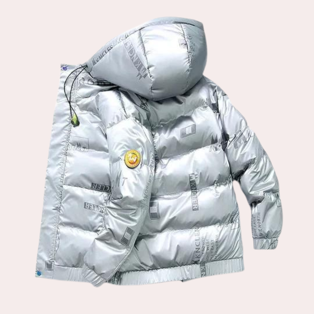 Mäntel für Herren: Elegantes Wintermodell mit Kapuze – Alfred