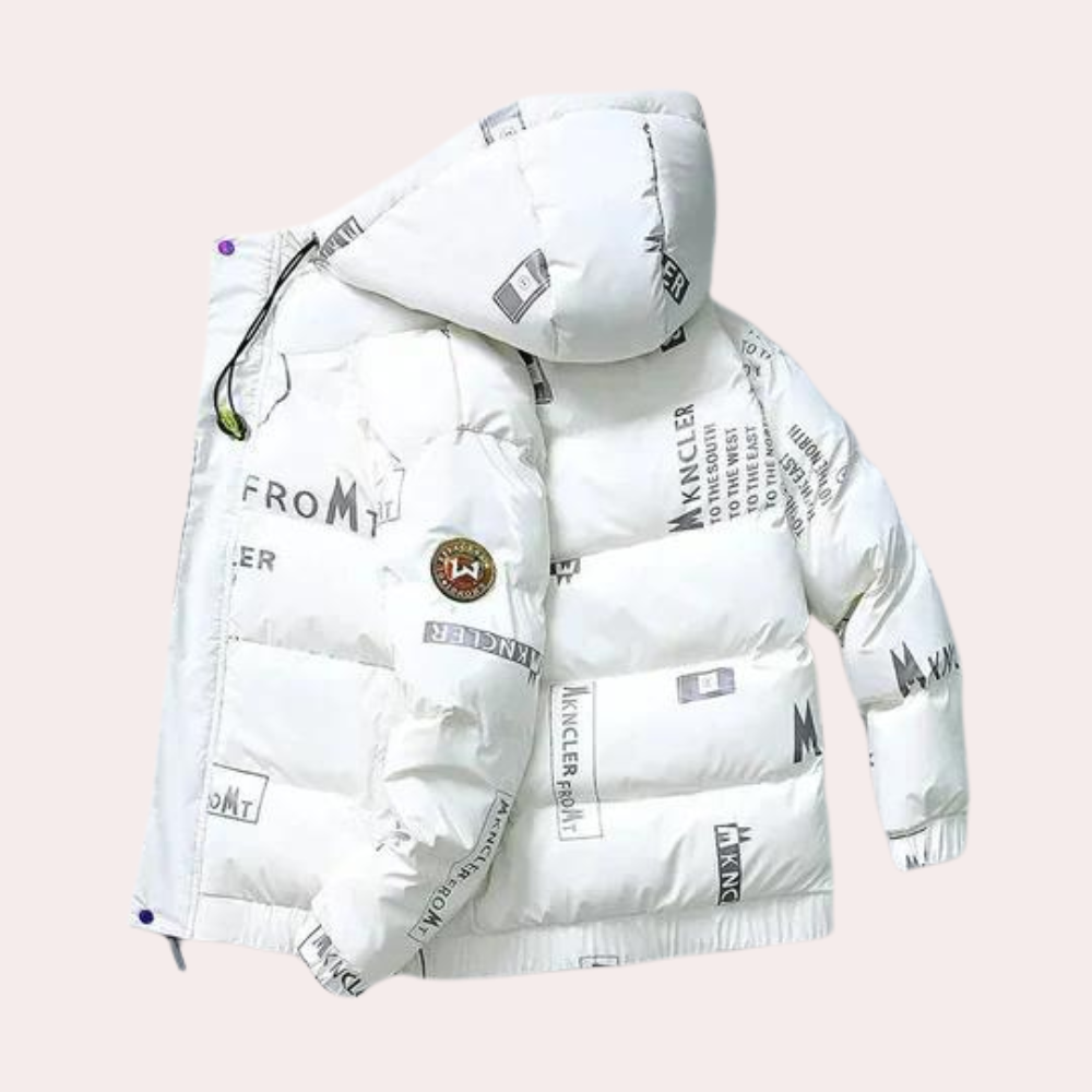 Mäntel für Herren: Elegantes Wintermodell mit Kapuze – Alfred
