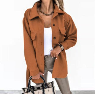 ModeGeist | Lässige Jacke mit Reißverschluss und Stylish Geschnitten Herbst Frauen