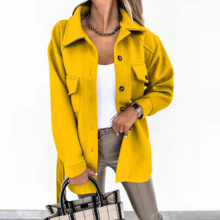ModeGeist | Lässige Jacke mit Reißverschluss und Stylish Geschnitten Herbst Frauen