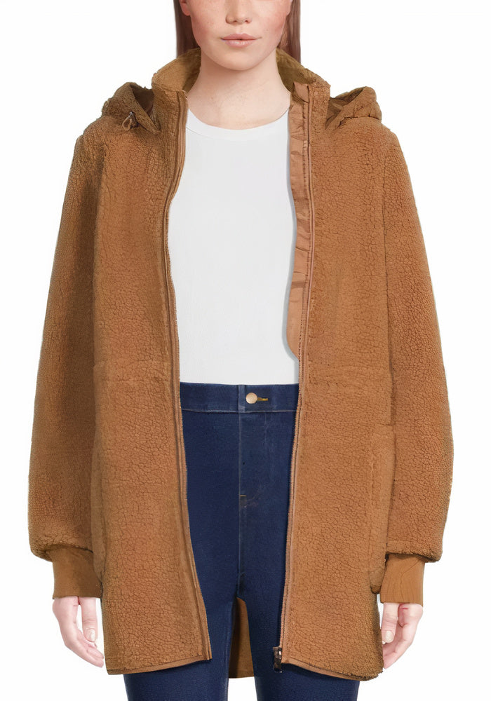Edle Damen Winter Fleecejacke - Alise