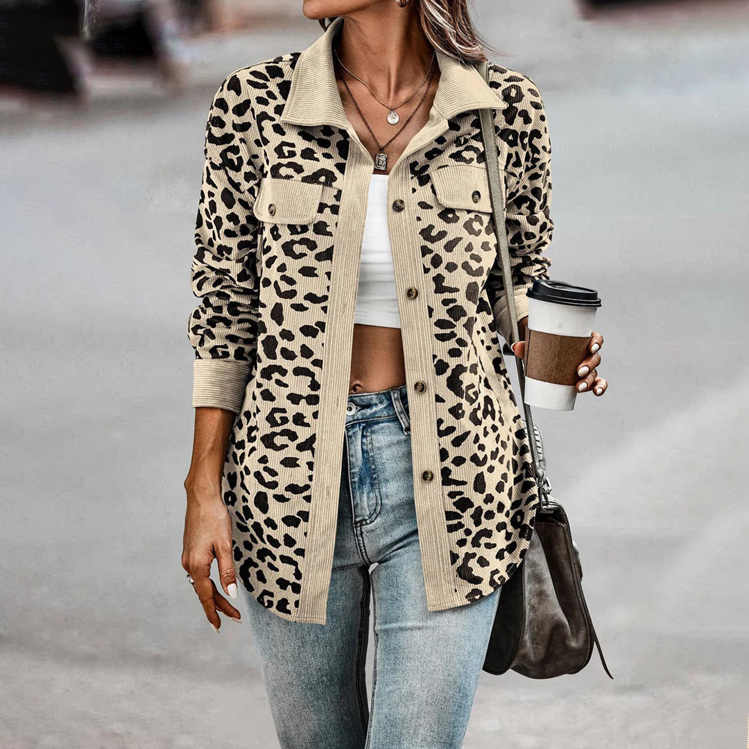 ModeGeist | Trendige Leopardenjacke