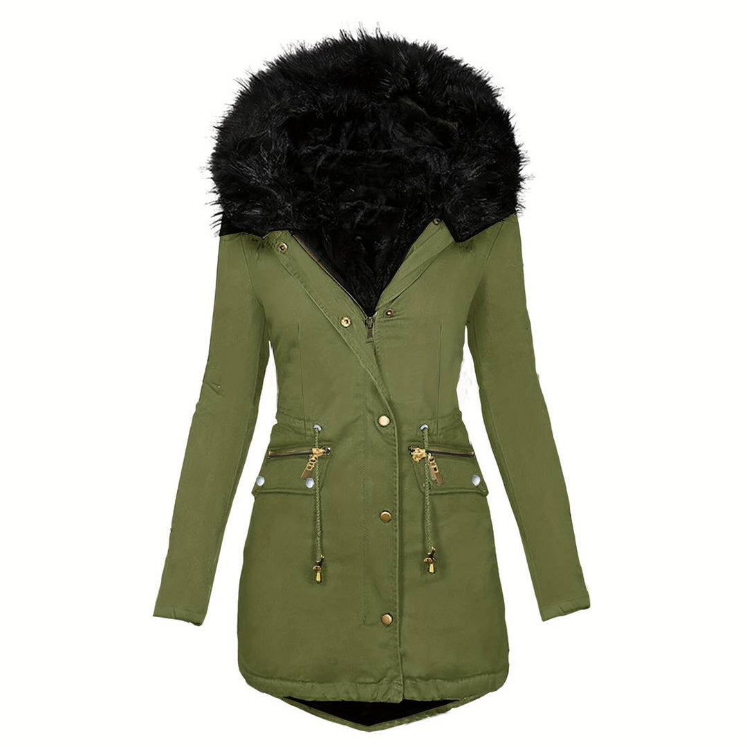 ModeGeist | Warme und stilvolle Parkajacke für Frauen