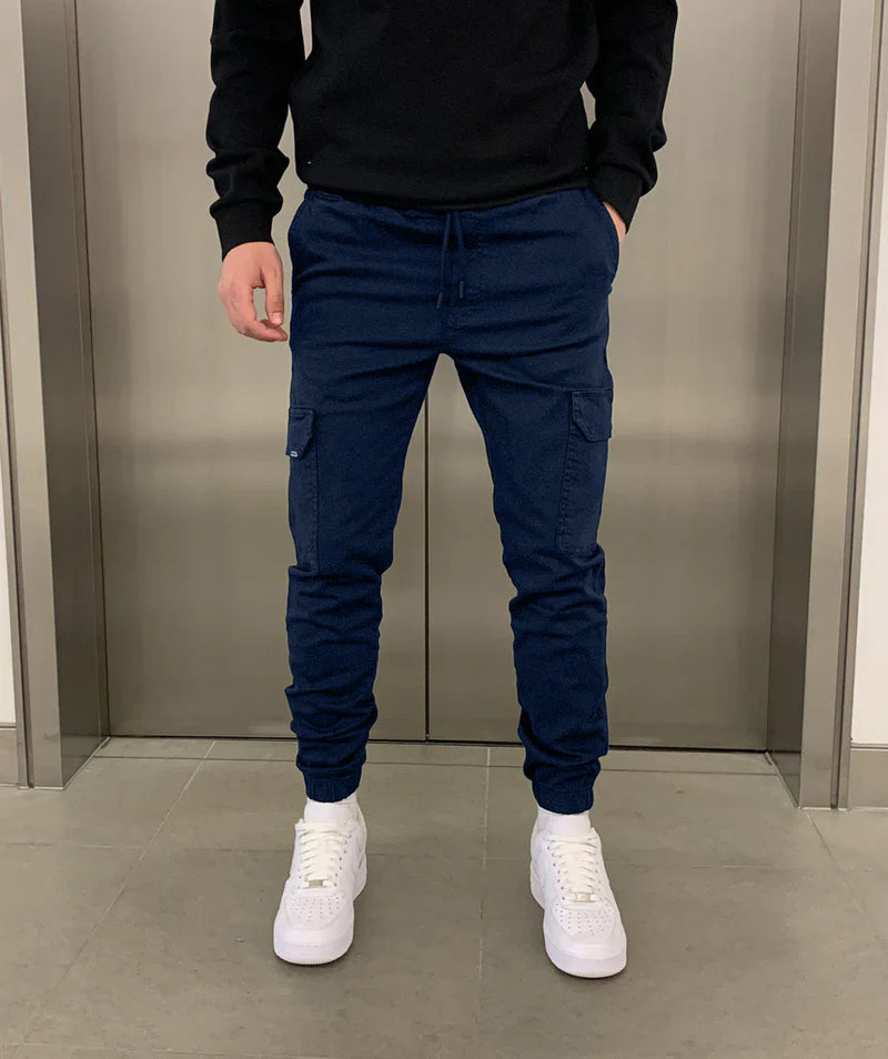 Herren Cargohose von Stefano: Stretch Komfort
