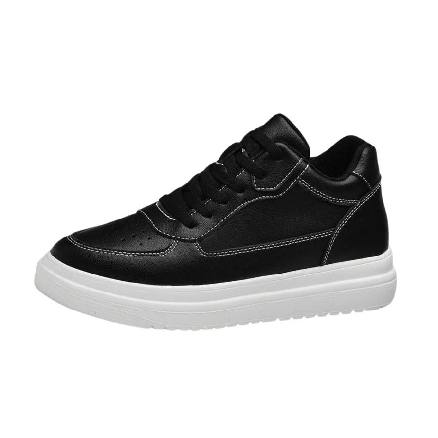 MODEGEIST Damen Erhöhende Schuhe Versteckte Sohle Unterstützend Design