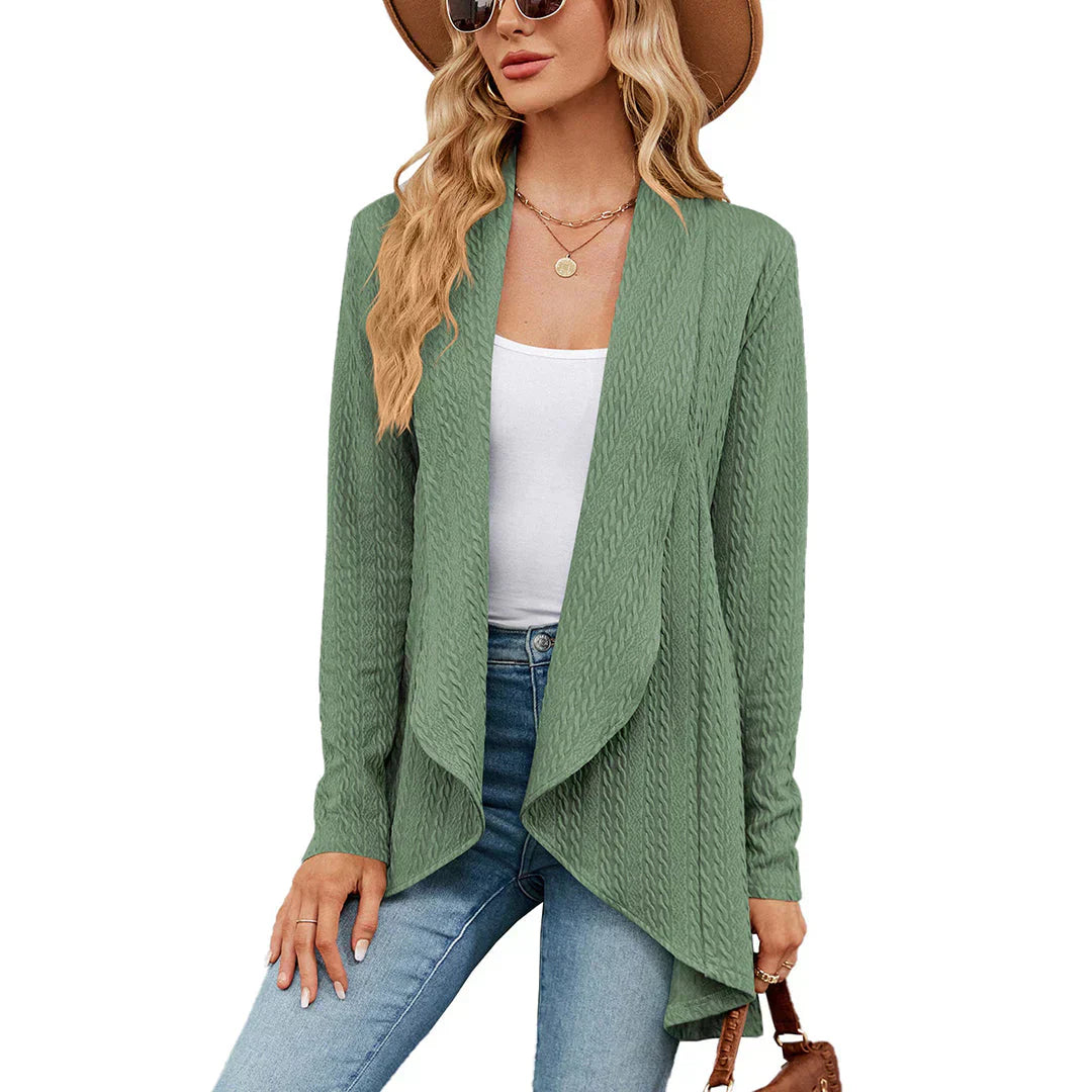 ModeGeist | Damen Cardigan mit Offener Passform – Aurora