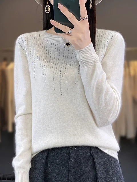 ModeGeist | Warmer Pullover mit Glitzer